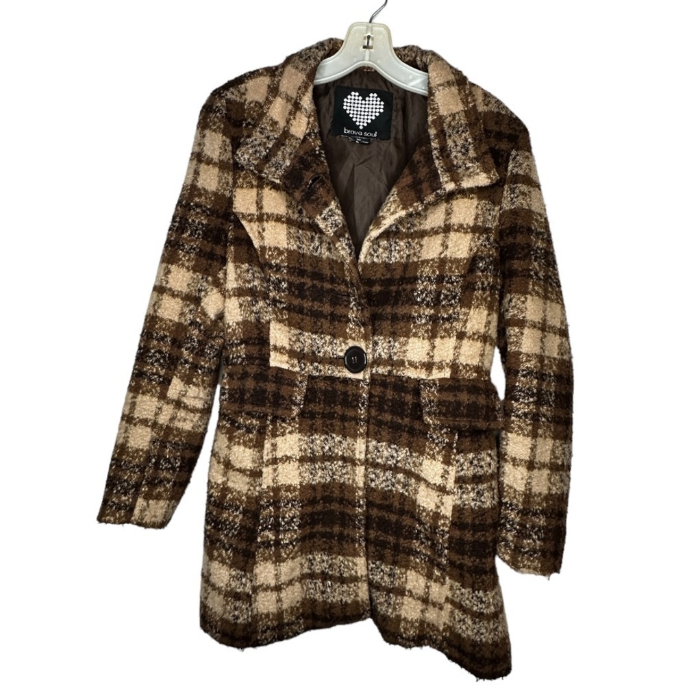 Brave Soul‎ Wool Blend Coat as is